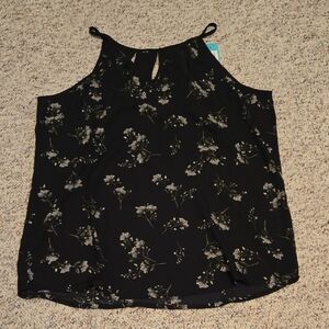 Papermoon Black Floral Camisole